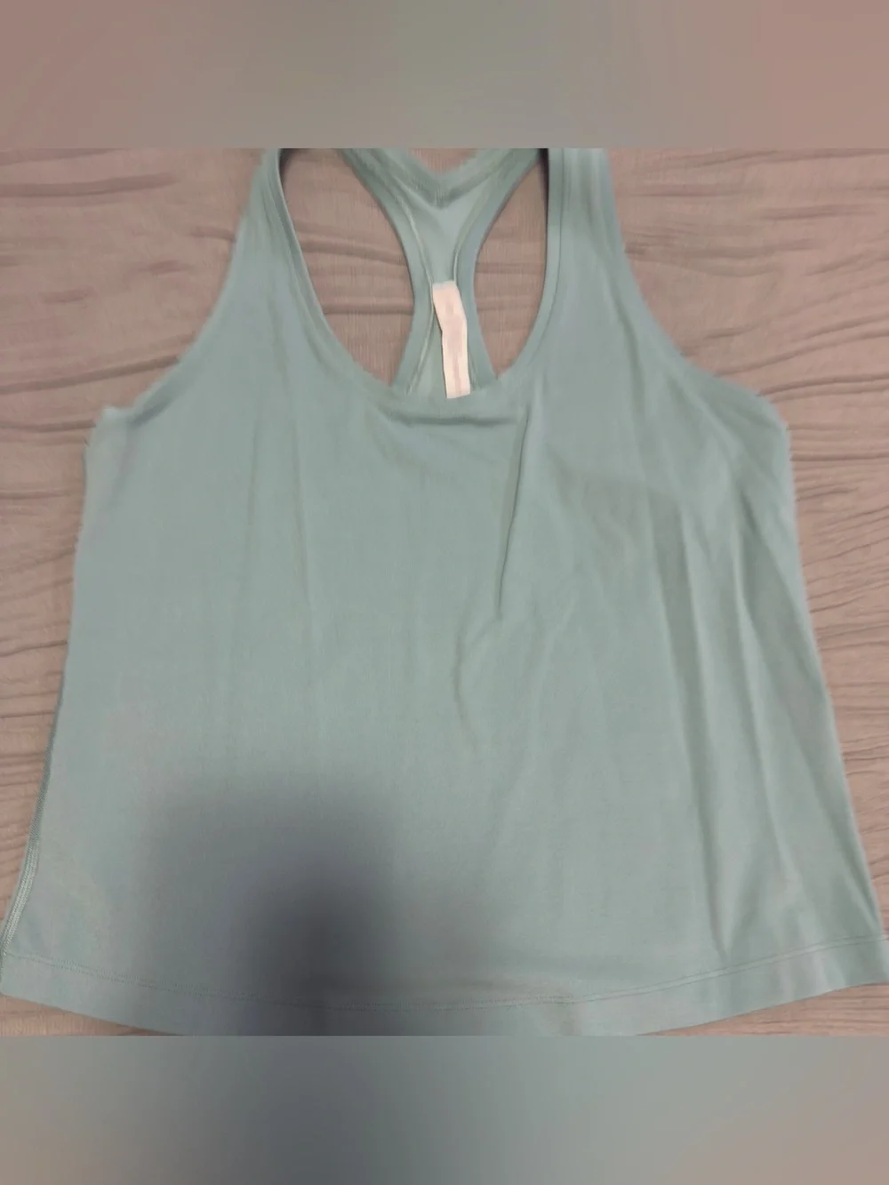 lululemon athletica Light Aqua Racerback Tank